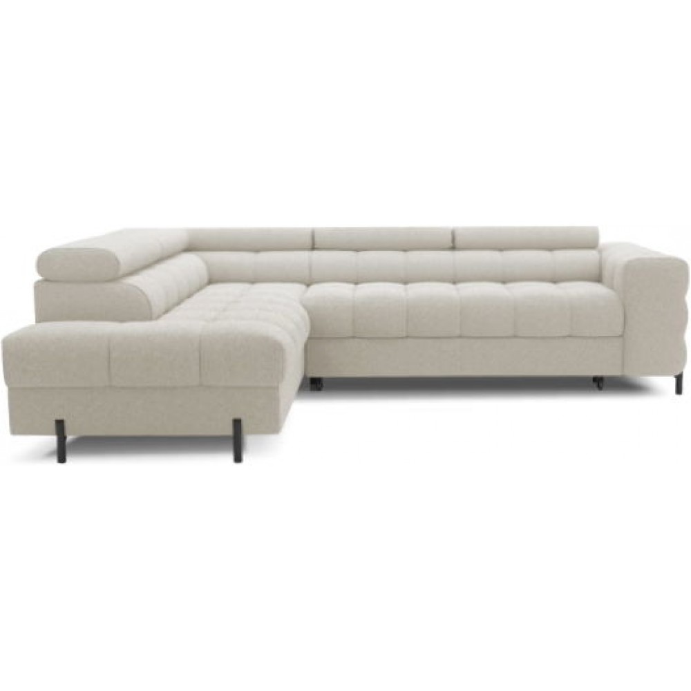 Γωνιακός καναπές Ferucce-Krem-Αριστερή