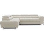 Γωνιακός καναπές Ferucce-Krem-Αριστερή