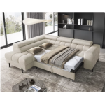 Γωνιακός καναπές Ferucce-Krem-Αριστερή