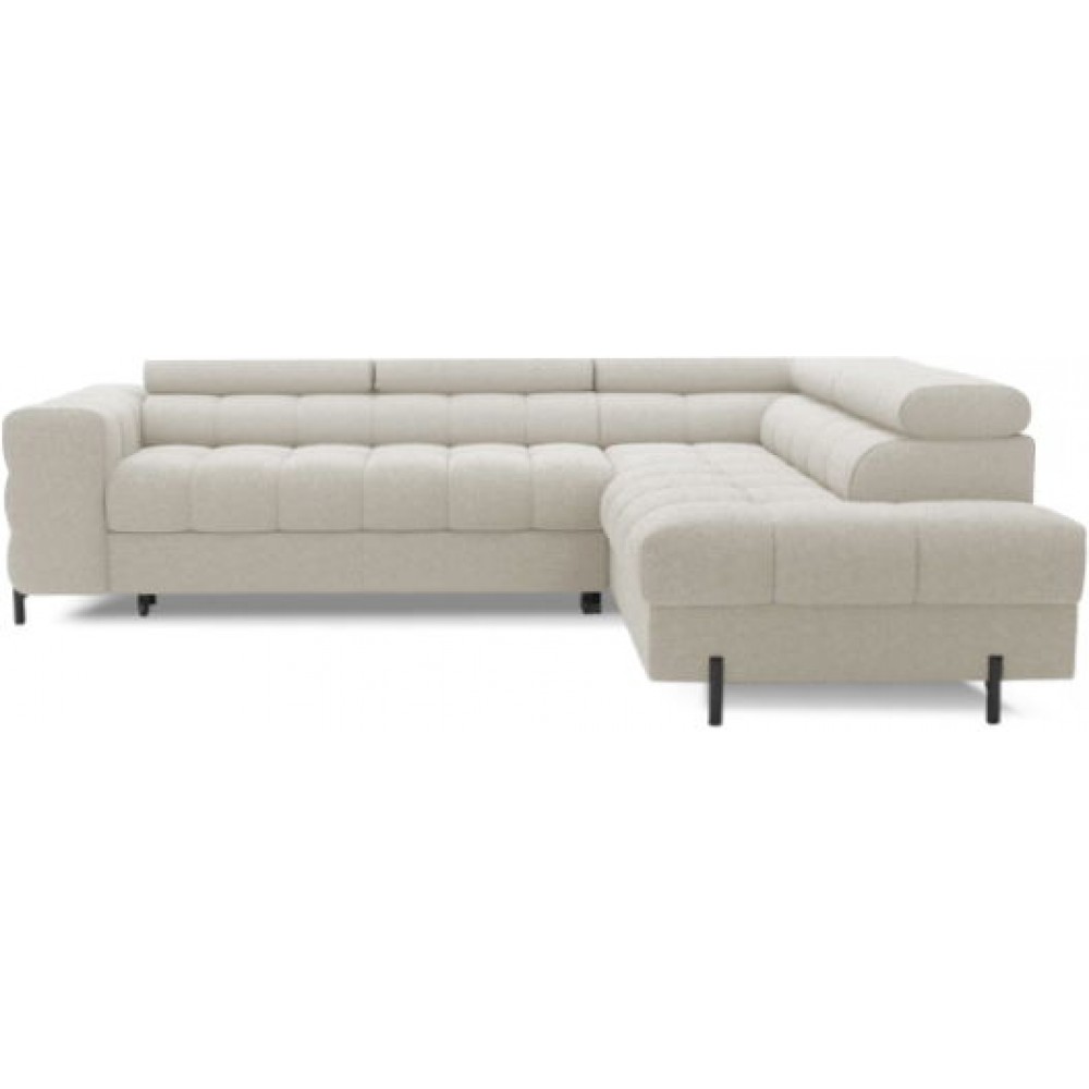 Γωνιακός καναπές Ferucce-Krem-Δεξιά