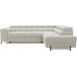 Γωνιακός καναπές Ferucce-Krem-Δεξιά