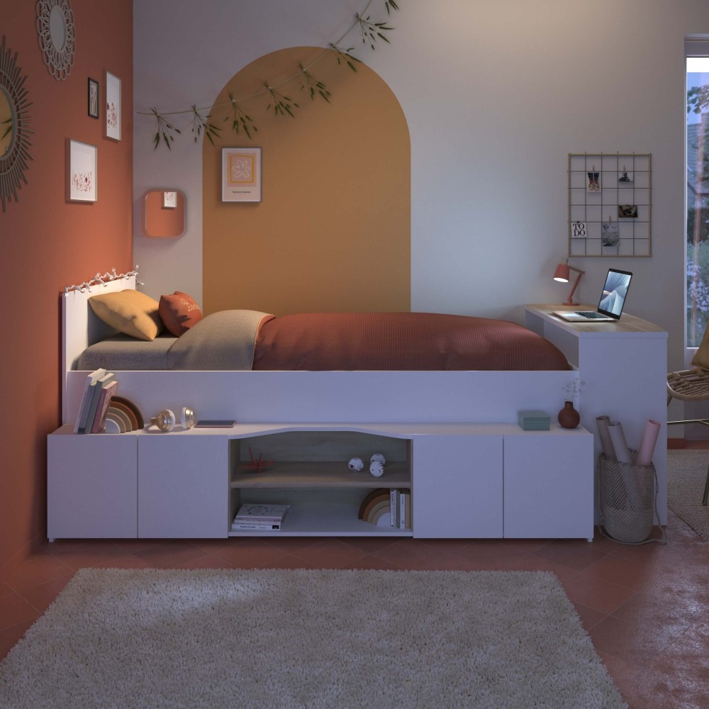 Χαμηλή κουκέτα Cleon