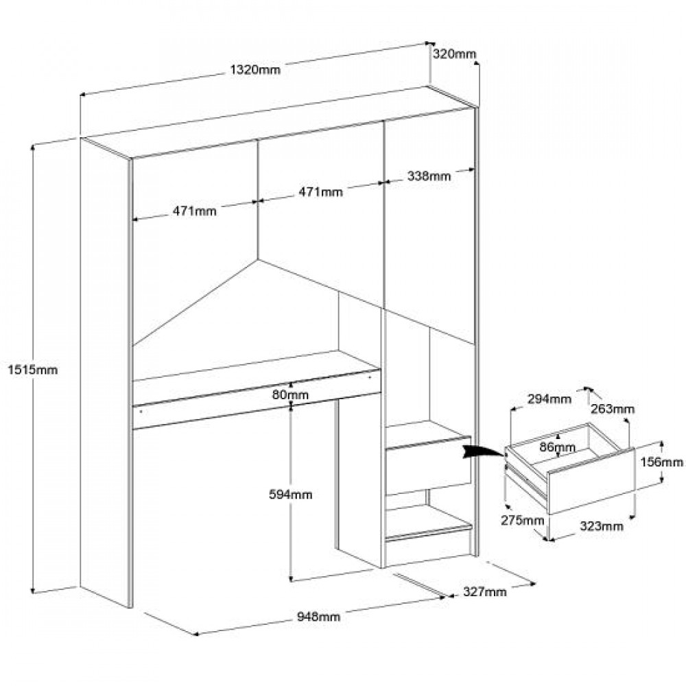 Εταζέρα Shield-Prasino