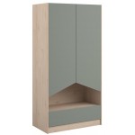 Ντουλάπα Shield δίφυλλη-Prasino