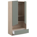 Ντουλάπα Shield δίφυλλη-Prasino