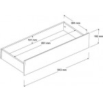 Σετ 2 Συρτάρια Shield-Prasino