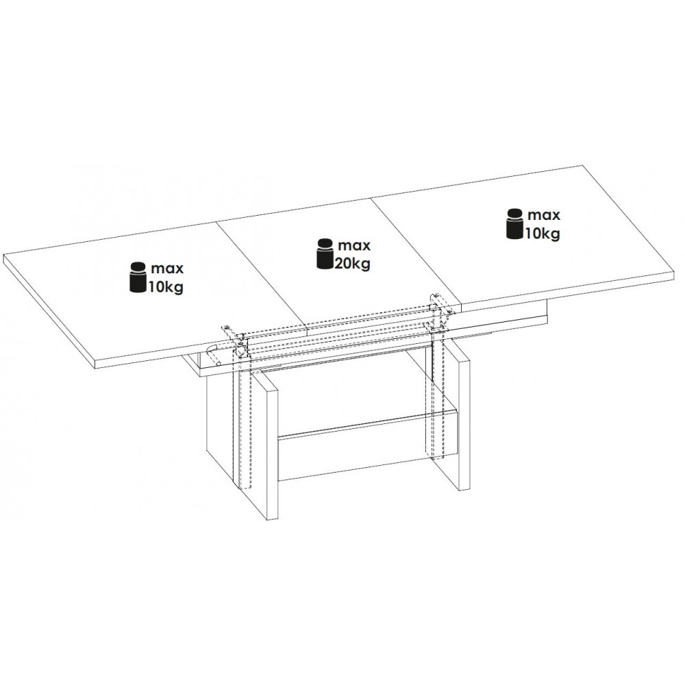 Τραπεζάκι σαλονιού Cordell I-Drus Skouro