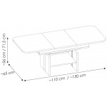 Τραπεζάκι σαλονιού Cordell II-Drus Skouro