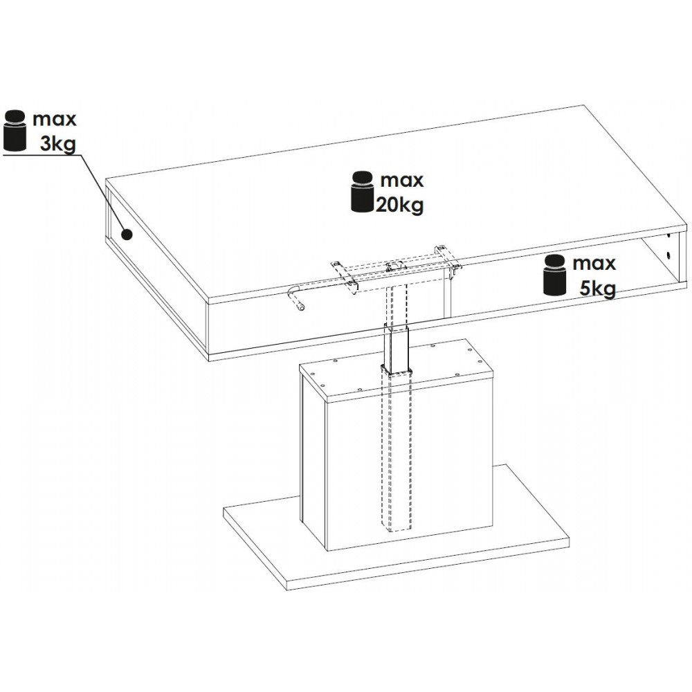 Τραπεζάκι σαλονιού Cordell III-Drus Skouro