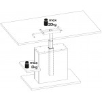 Τραπεζάκι σαλονιού Cordell IV-Drus Skouro