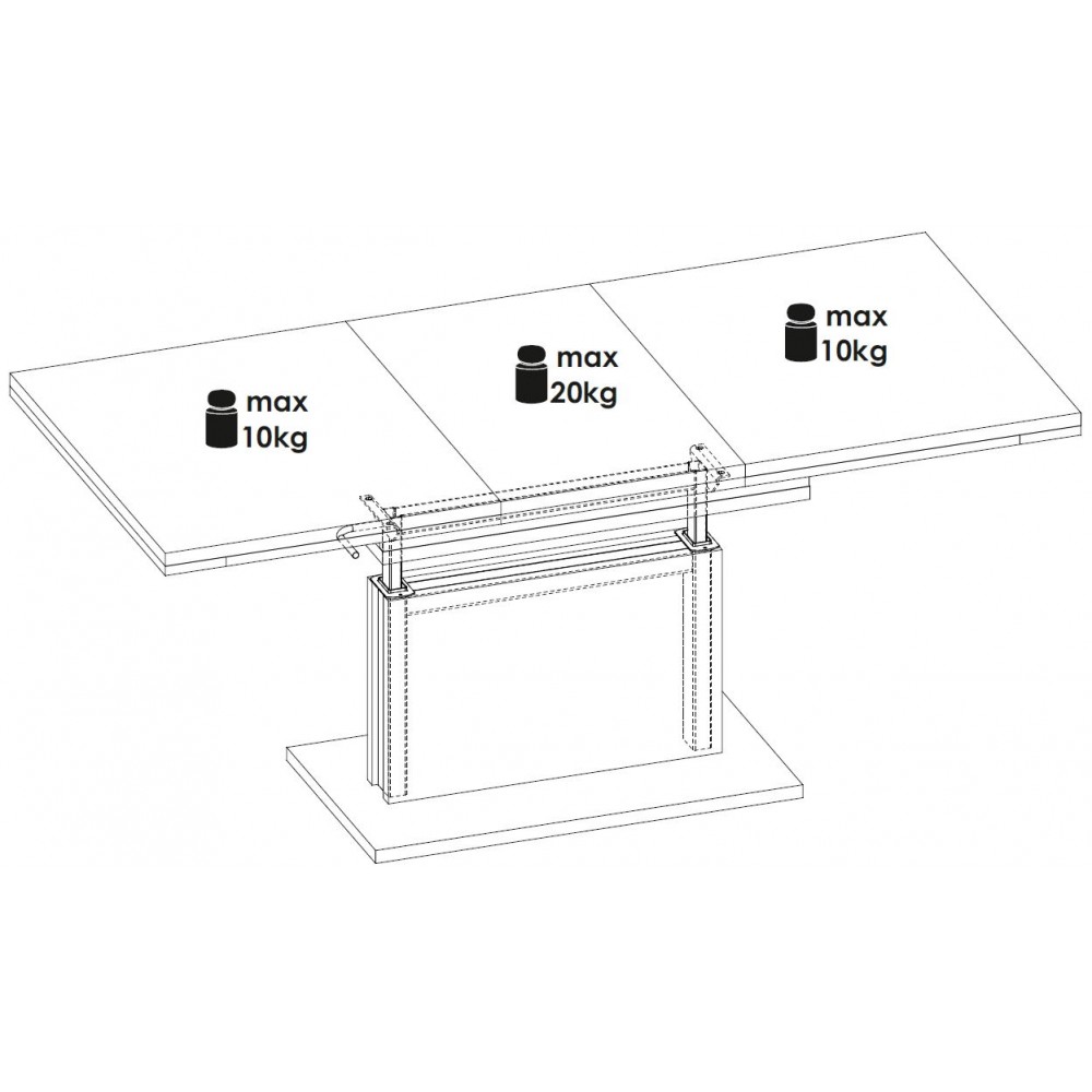 Τραπεζάκι σαλονιού Cordell V-Artisan