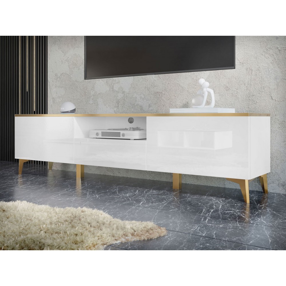 Έπιπλο τηλεόρασης Aurora II-Leuko Gualistero