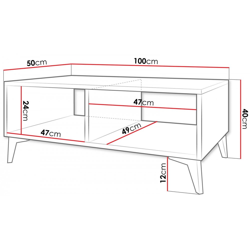 Τραπεζάκι σαλονιού Aurora-Mpez Gualistero