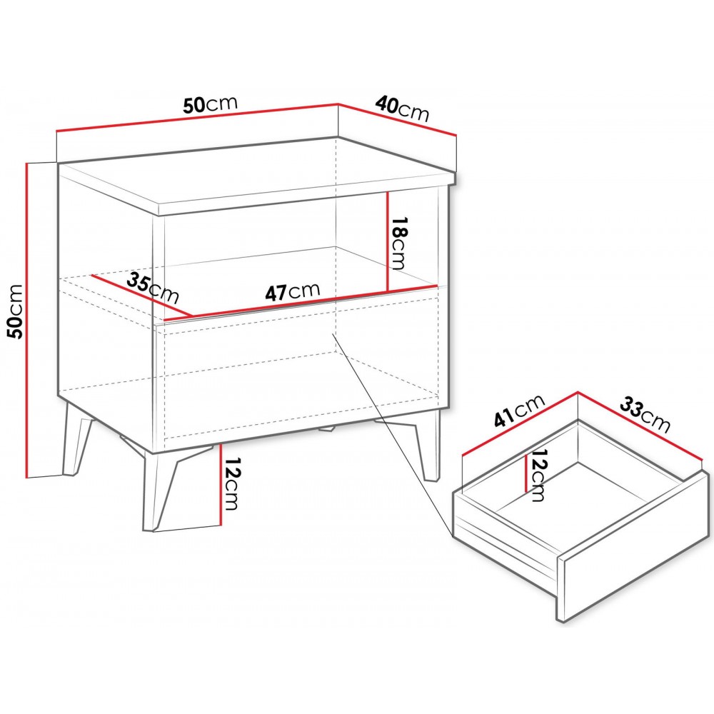 Βοηθητικό τραπεζάκι Aurora-Leuko Gualistero