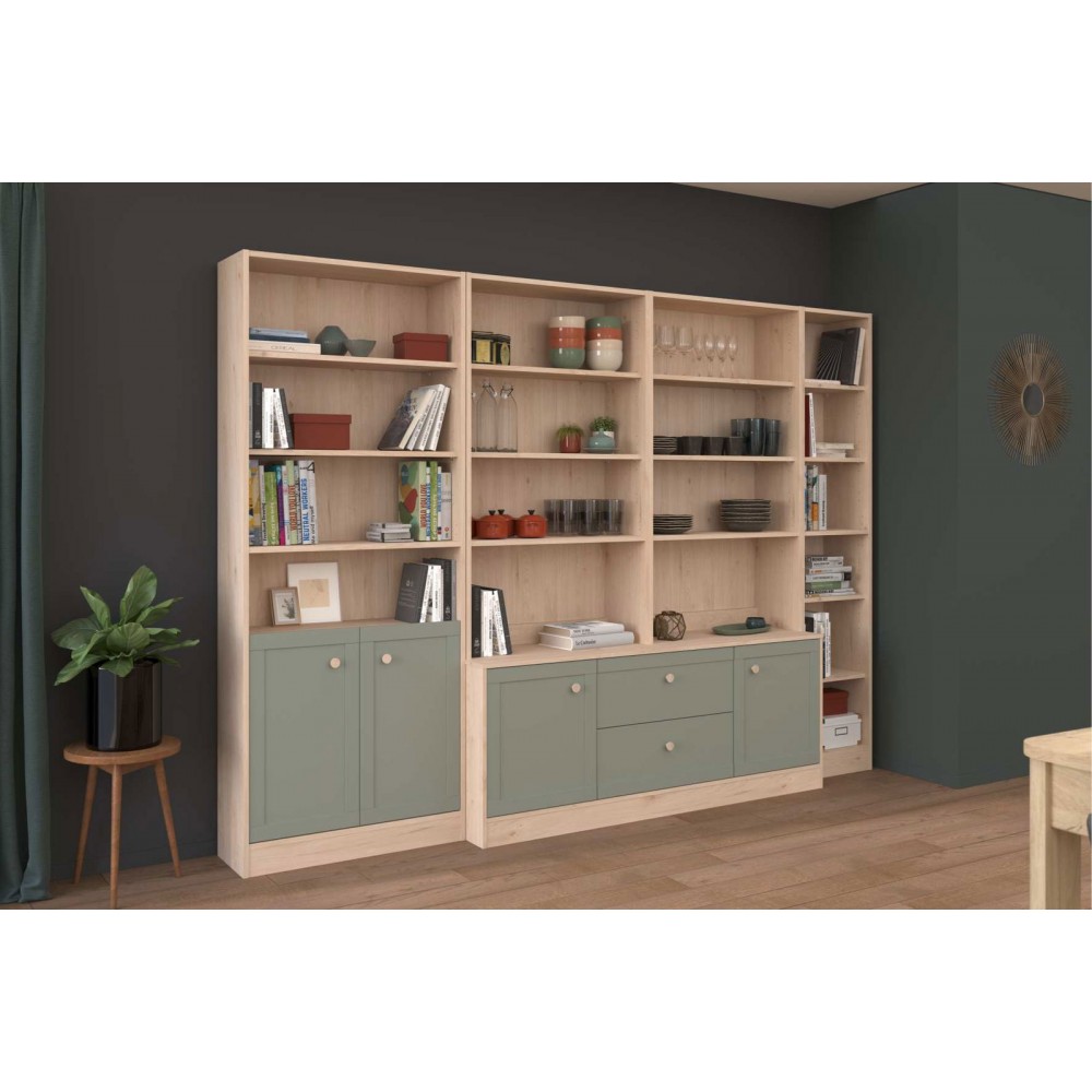 Σετ πόρτες για τη βιβλιοθήκη Soria