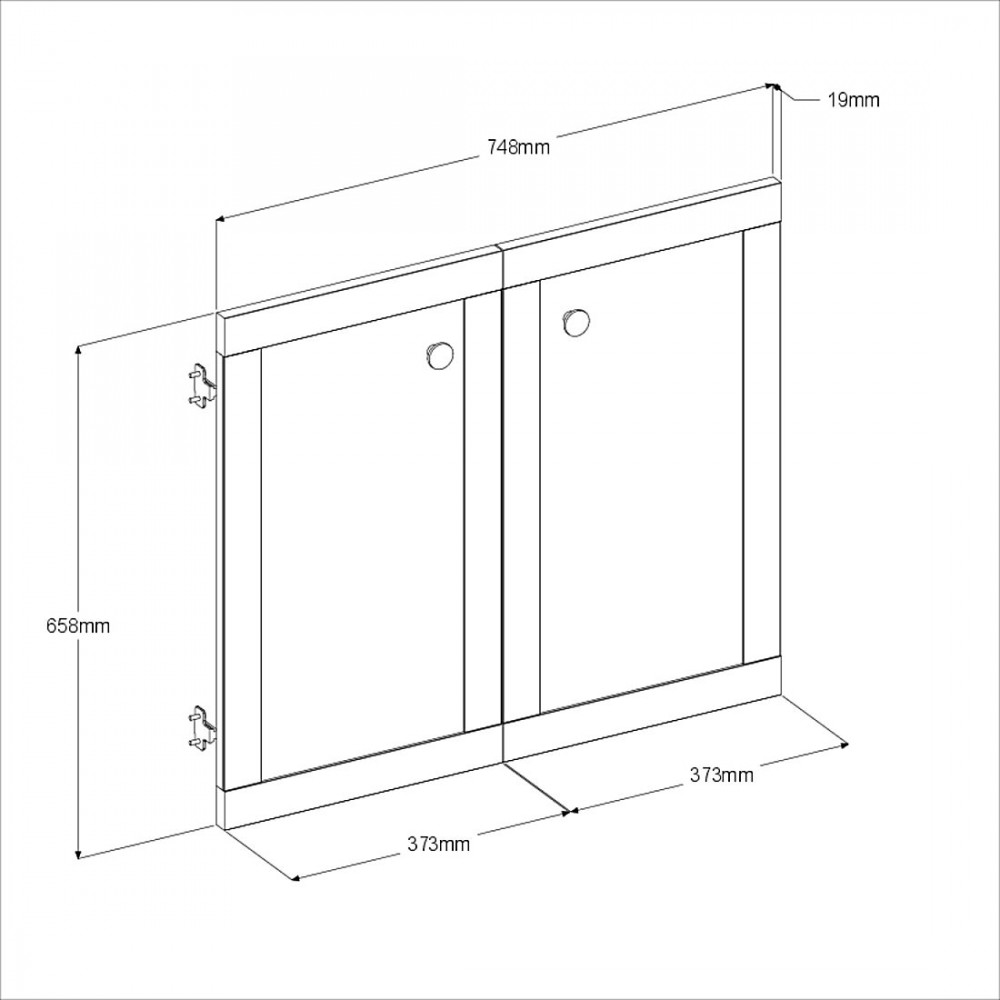 Σετ πόρτες για τη βιβλιοθήκη Soria