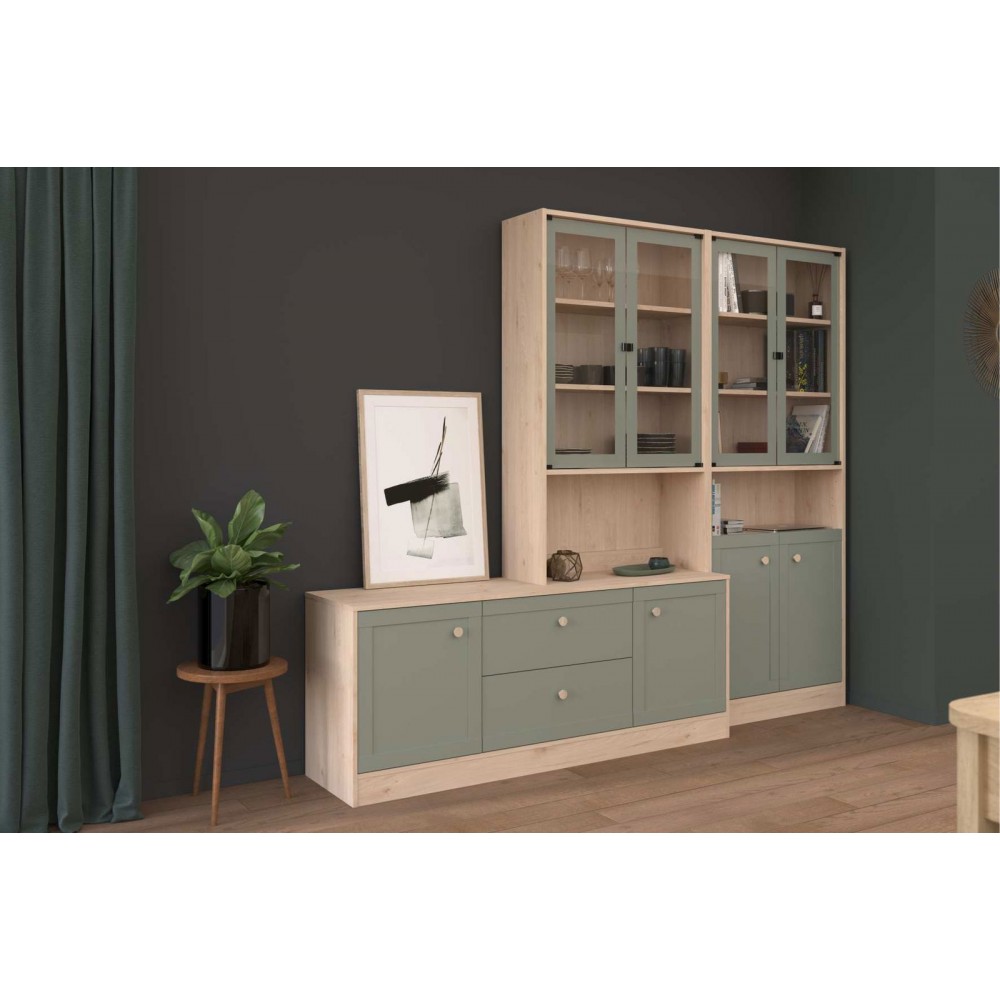 Σετ πόρτες για τη βιβλιοθήκη Soria