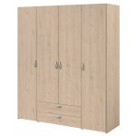 Ντουλάπα Dorm τετράφυλλη-Fusiko-Χωρίς πατάρι