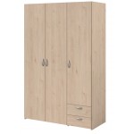 Ντουλάπα Dorm τρίφυλλη-Fusiko-Χωρίς πατάρι