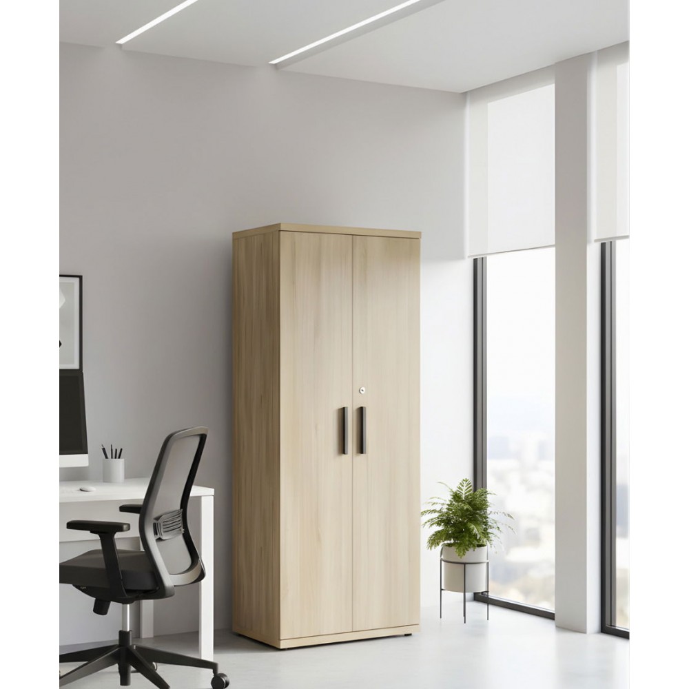 Ντουλάπα γραφείου Marbrand ψηλή-Fusiko-Mavro