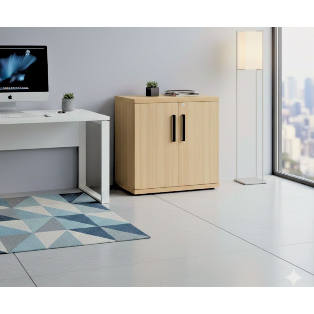 Ντουλάπα γραφείου Marbrand χαμηλή-Fusiko-Mavro