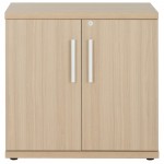 Ντουλάπα γραφείου Marbrand χαμηλή-Sonoma-Leuko