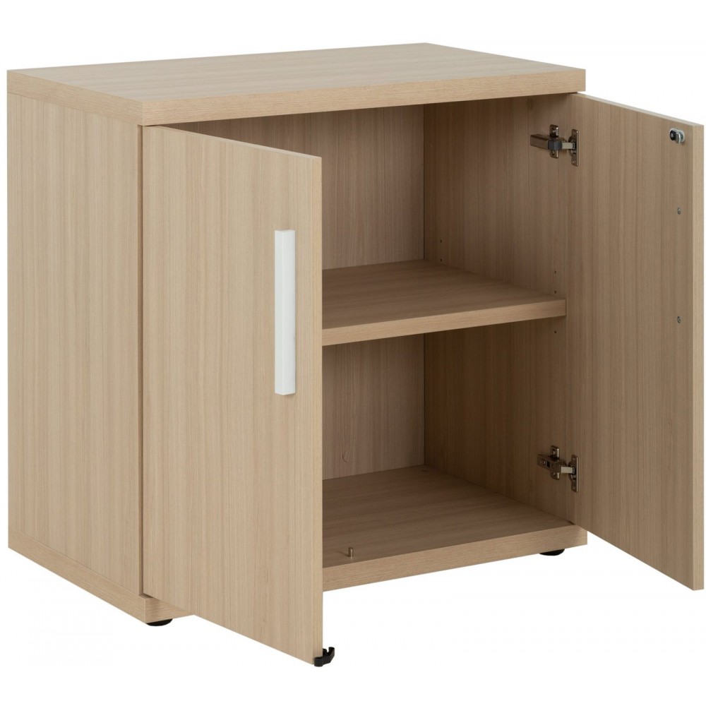 Ντουλάπα γραφείου Marbrand χαμηλή-Sonoma-Leuko