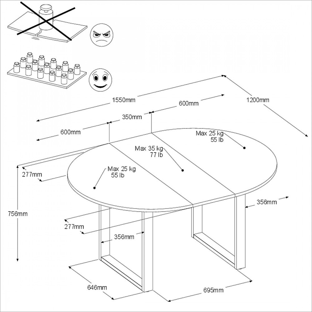 Επεκτεινόμενο τραπέζι West