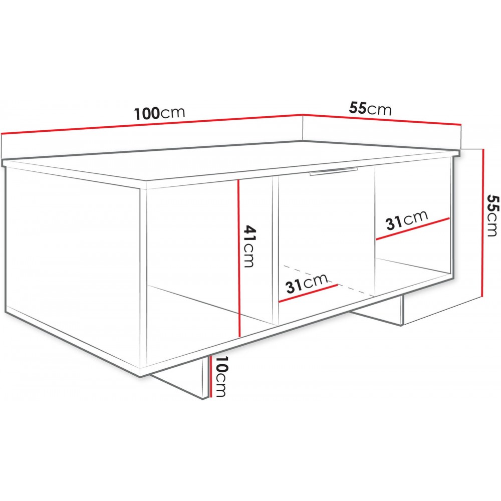 Τραπεζάκι σαλονιού Alma