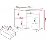 Μπουφές Alma mini