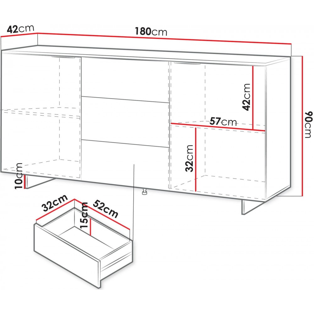 Μπουφές Alma plus