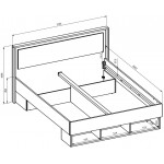Κρεβάτι Shizen-160 x 200