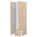 Ντουλάπα Dorm δίφυλλη- Fusiko-Χωρίς πατάρι