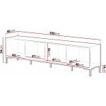 Έπιπλο τηλεόρασης Merci long