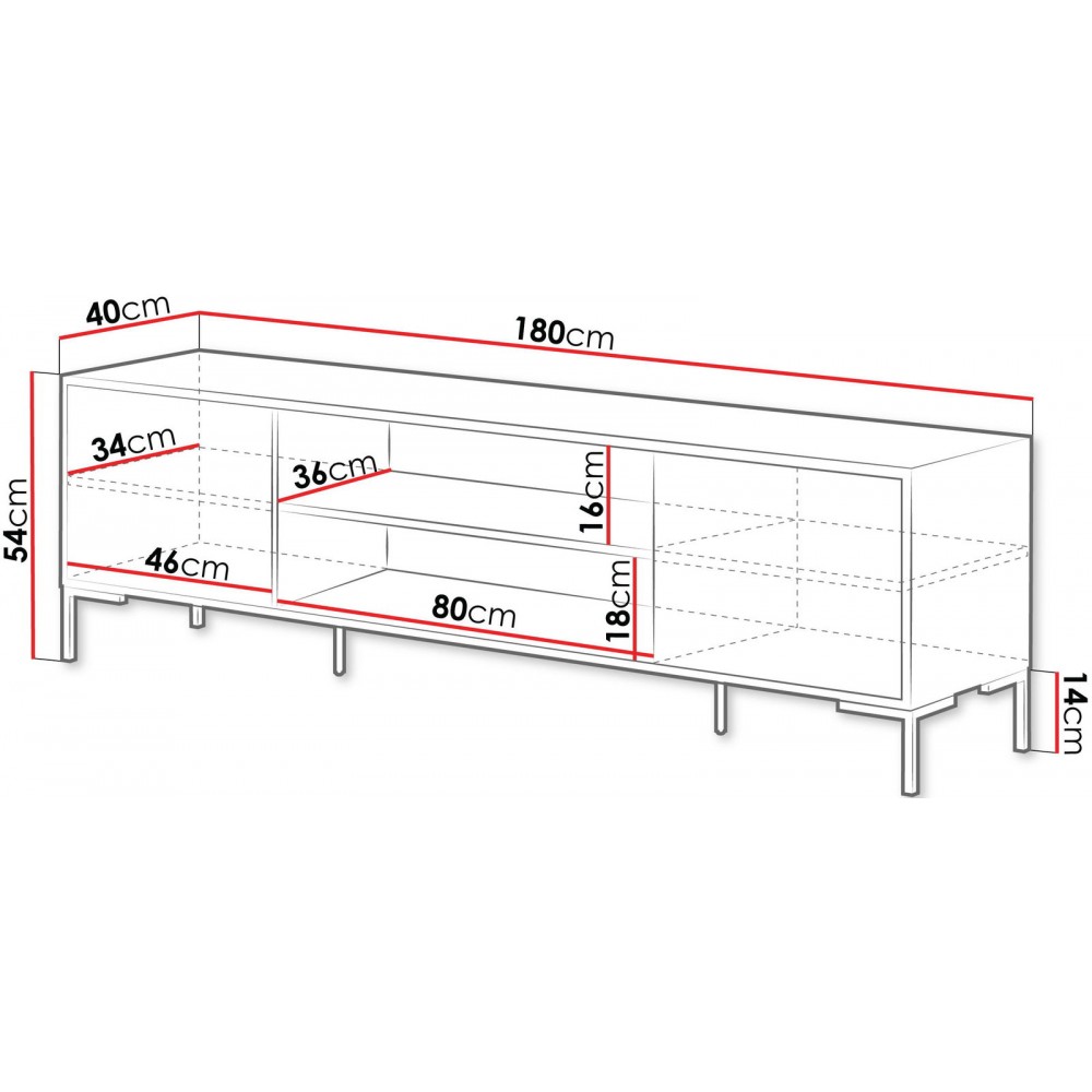 Έπιπλο τηλεόρασης Merci