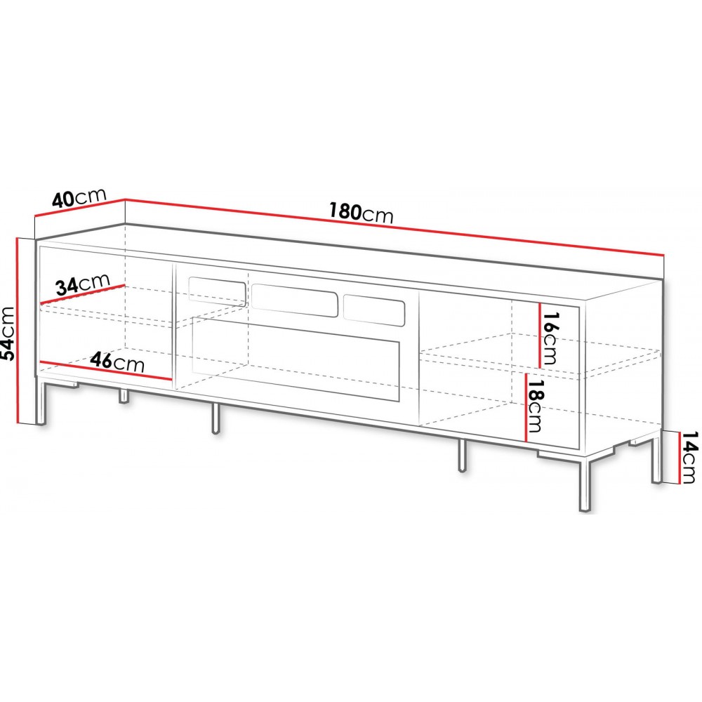 Έπιπλο τηλεόρασης Merci EF