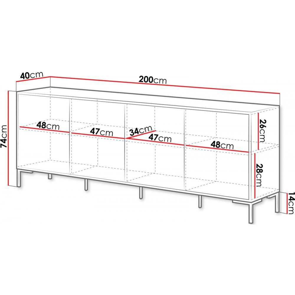Μπουφές Merci plus