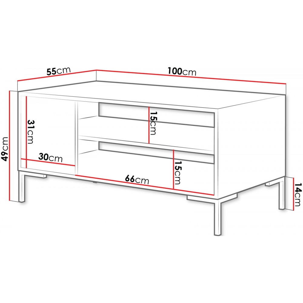 Τραπεζάκι σαλονιού Merci
