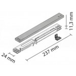 Σύστημα Soft Close για ντουλάπα Shizen συρόμενη