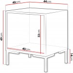 Σετ δύο Κομοδίνα Merci