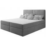 Επενδυμένο κρεβάτι Claire με στρώμα και ανώστρωμα-Gkri-140 x 200