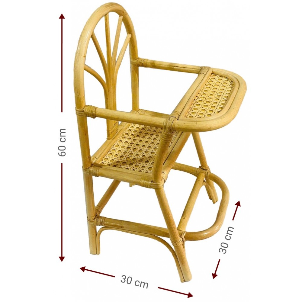 Καρεκλάκι φαγητού για κούκλες Weave