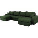 Γωνιακός καναπές Kris U-Prasino