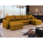 Γωνιακός καναπές Kris U-Portokali