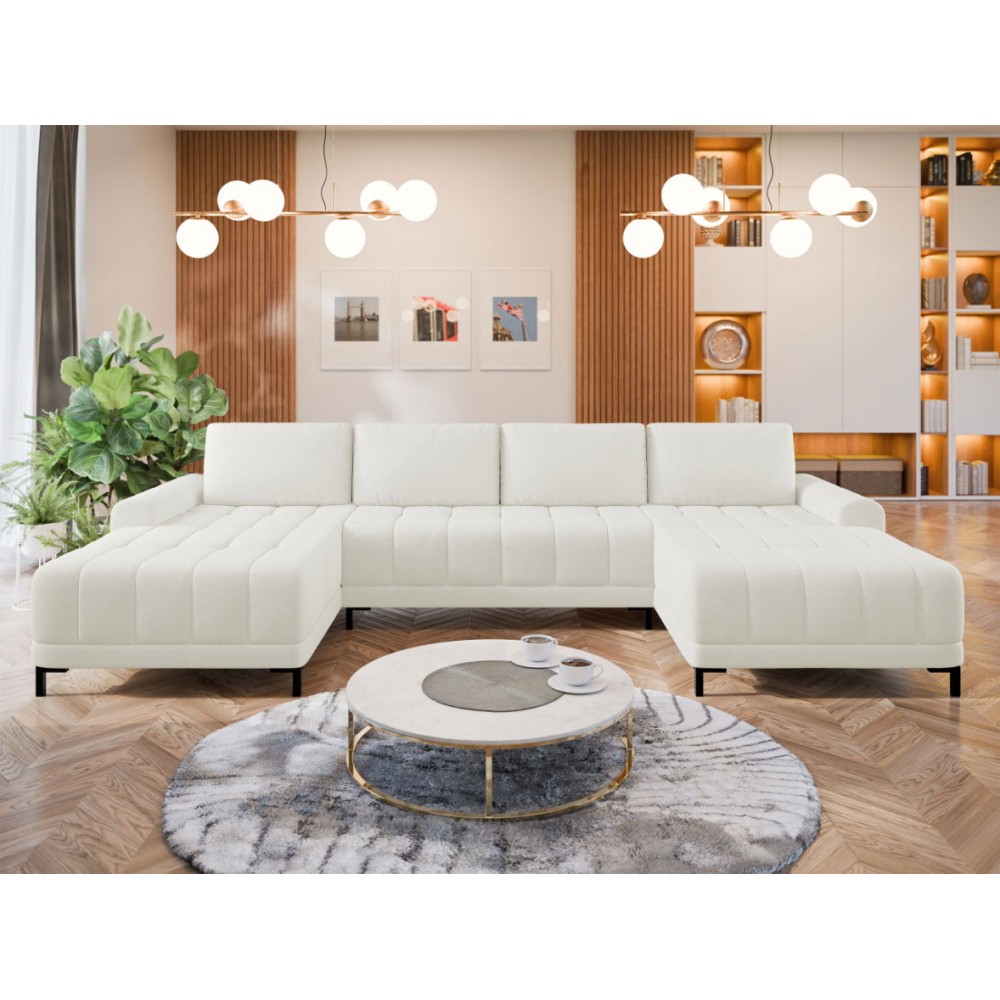 Γωνιακός καναπές Aris XL-Krem