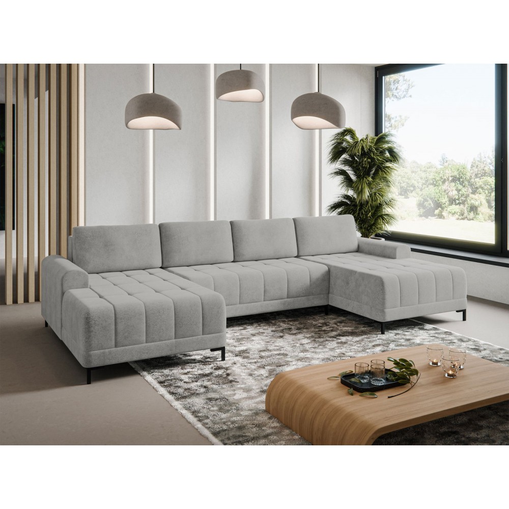 Γωνιακός καναπές Aris XL-Gkri Anoixto