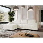 Γωνιακός καναπές Aris L-Krem-Αριστερή