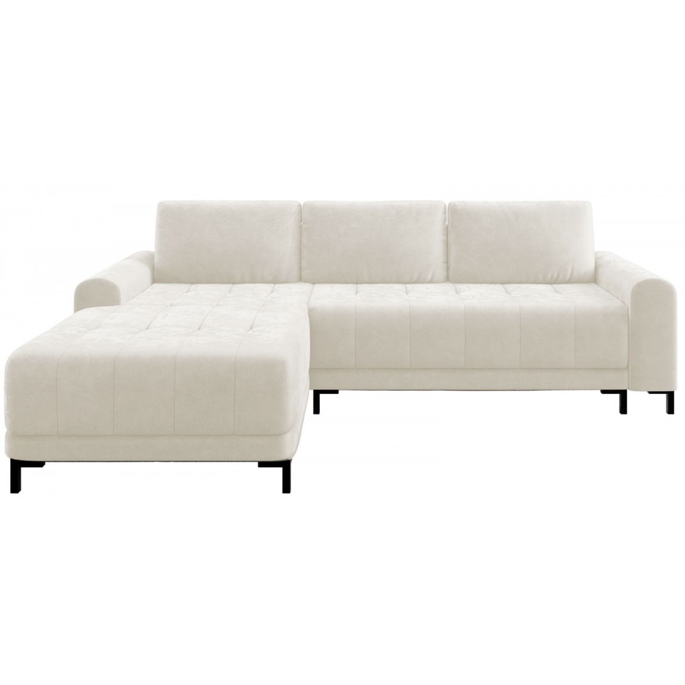 Γωνιακός καναπές Aris L-Krem-Αριστερή