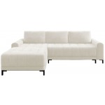 Γωνιακός καναπές Aris L-Krem-Αριστερή