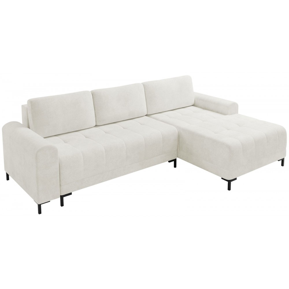 Γωνιακός καναπές Aris L-Krem-Δεξιά